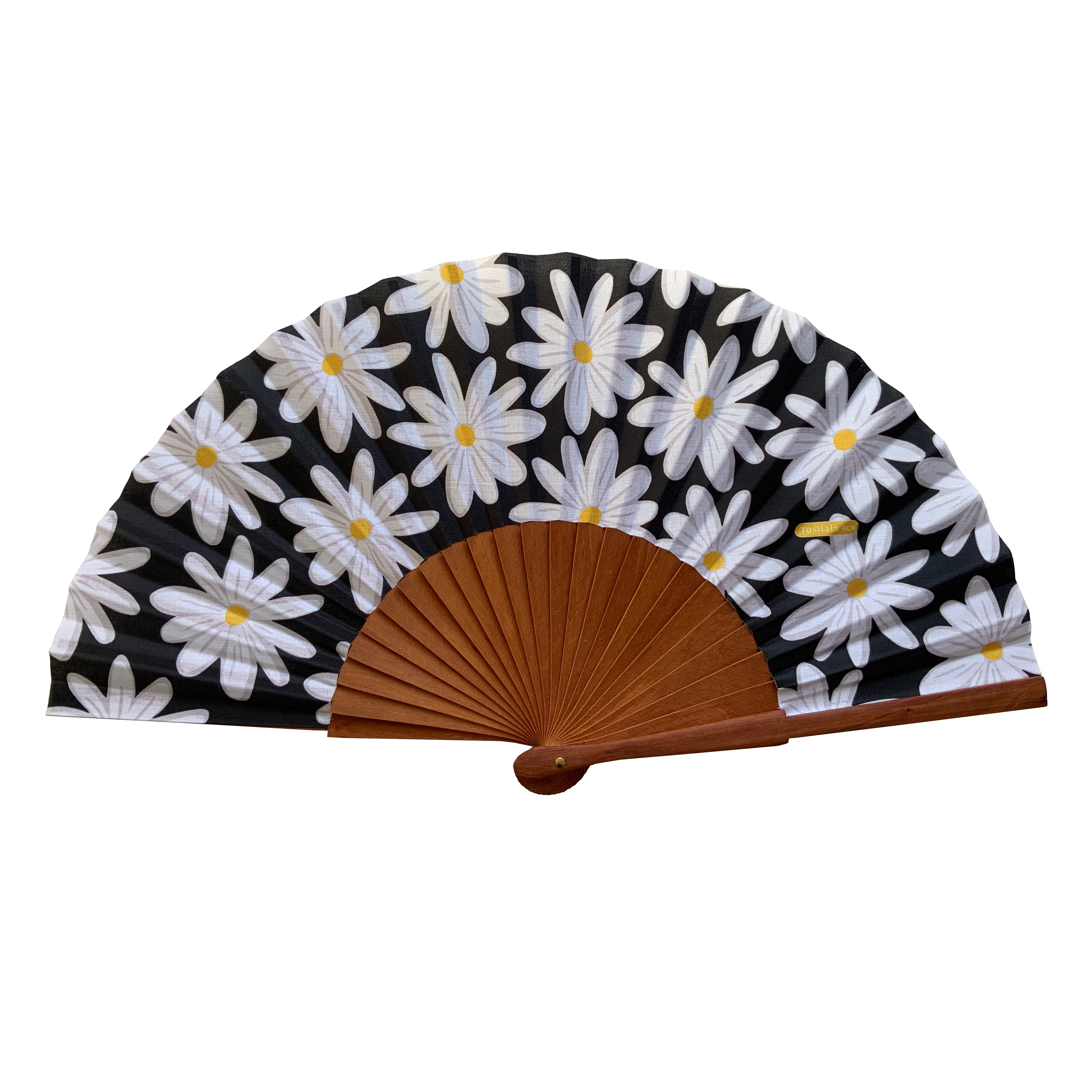 Abanico Marga - de Madera y Algodón - Original y Artesanal