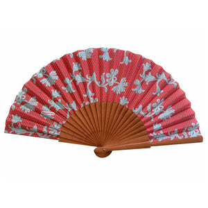 Lace hand fan